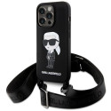 Kryt Karl Lagerfeld KLHCP15XSCBSKNK iPhone 15 Pro Max black