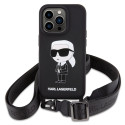 Kryt Karl Lagerfeld KLHCP15XSCBSKNK iPhone 15 Pro Max black