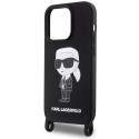 Kryt Karl Lagerfeld KLHCP15XSCBSKNK iPhone 15 Pro Max black