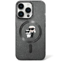 Kryt Karl Lagerfeld KLHMN61HGKCNOK iPhone 11 - black