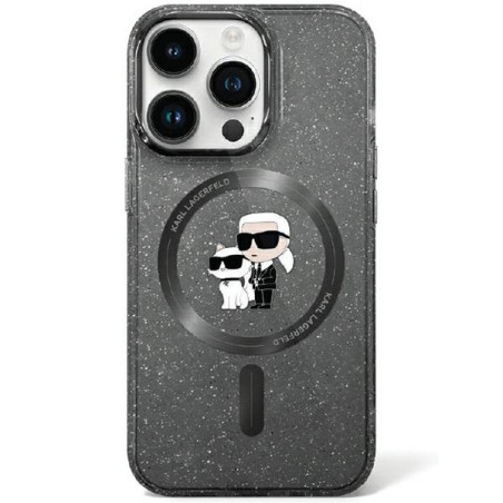 Kryt Karl Lagerfeld KLHMN61HGKCNOK iPhone 11 - black