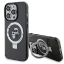 Kryt Karl Lagerfeld KLHMP13LHMRSKCK pro iPhone 13 Pro černý
