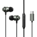 Sluchátka do uší Joyroom JR-EC06 USB-C - šedá