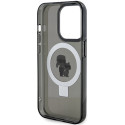 Kryt Karl Lagerfeld KLHMP13LHMRSKCK pro iPhone 13 Pro černý