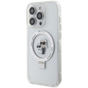 Kryt Karl Lagerfeld pro iPhone 14 Pro – bílá/bílá