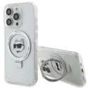 Kryt Karl Lagerfeld KLHMP15LHMRSCHH pro iPhone 15 Pro (bílá)