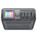 Acefast Z4 PD 218W GaN 3 x USB-C + USB-A Multifunction Adapter with 4 Ports - Gray