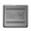 Acefast Z4 PD 218W GaN 3 x USB-C + USB-A Multifunction Adapter with 4 Ports - Gray