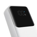 Mini power bank with built-in cables Joyroom JR-PBC06 30W 10000mAh - white