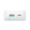 Mini powerbanka s vestavěnými kabely Joyroom JR-PBC06 30W 10000mAh - bílá