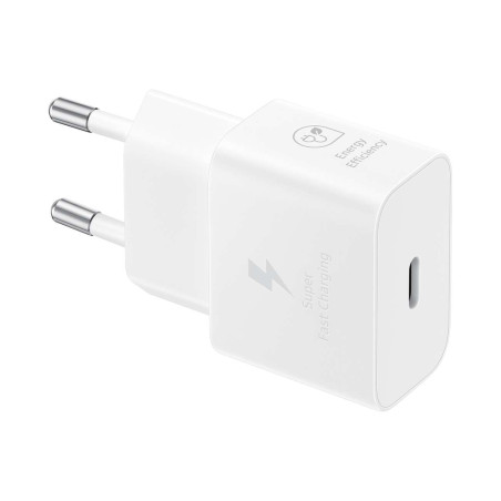 Nabíječka do sítě Samsung EP-T2510NWEGEU 25W SFC USB-C GaN - bílá