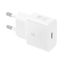Samsung EP-T2510XWEGEU 25W SFC GaN wall charger with USB-C cable - white
