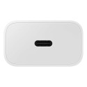 Nabíječka do sítě Samsung EP-T2510XWEGEU 25W SFC GaN s kabelem USB-C - bílá