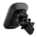 Mercedes MEWCCGSLK 15W induction holder for air vent/glass black/black Silver Stars MagSafe