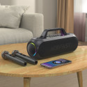Acefast K1 Wireless Karaoke Speaker with 2 Microphones - Black