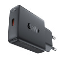 Acefast A65 PD 20W GaN USB-C Ultra Slim Wall Charger - Black