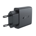 Acefast A65 PD 20W GaN USB-C Ultra Slim Wall Charger - Black