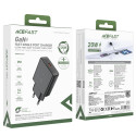 Acefast A65 PD 20W GaN USB-C Ultra Slim Wall Charger - Black