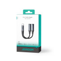 Adaptér Joyroom SY-C03 USB-C na 2x USB-C 2v1 DAC - černý