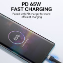 Kabel Wozinsky WNBCC1 USB-C / USB-C PD 65W 1 m - černý