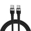 Kabel Wozinsky WNBCC2 USB-C / USB-C PD 65W 2 m - černý