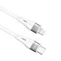 Kabel Wozinsky WSTCL1 Lightning / USB-C PD 27W 1 m - bílý