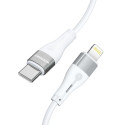 Kabel Wozinsky WSTCL1 Lightning / USB-C PD 27W 1 m - bílý