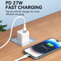 Kabel Wozinsky WSTCL1 Lightning / USB-C PD 27W 1 m - bílý