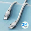 Kabel Wozinsky WSTCC2 USB-C / USB-C PD 65W 2 m - bílý