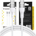 Wozinsky WSTCC2 USB-C / USB-C PD 65W cable 2 m - white