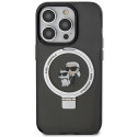 Kryt Karl Lagerfeld KLHMP15LHMRSKCK iPhone 15 Pro černá