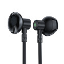 Acefast N1 In-Ear Wireless Headphones + USB-A USB-C Cable - Black