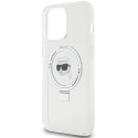 Kryt Karl Lagerfeld KLHMP15LHMRSKHH iPhone 15 Pro - bílá