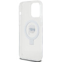 Kryt Karl Lagerfeld KLHMP15LHMRSKHH iPhone 15 Pro - bílá