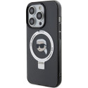 Kryt Karl Lagerfeld KLHMP15LHMRSKHK iPhone 15 Pro černý