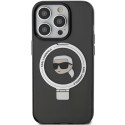Kryt Karl Lagerfeld KLHMP15LHMRSKHK iPhone 15 Pro černý