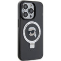 Kryt Karl Lagerfeld KLHMP15LHMRSKHK iPhone 15 Pro černý