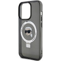 Kryt Karl Lagerfeld KLHMP15LHMRSKHK iPhone 15 Pro černý