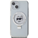 Kryt Karl Lagerfeld KLHMP15SHMRSCHH iPhone 15 bílý