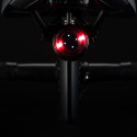 Rockbros Q1 Rear Bike Light 7 Color LED + USB-C - USB-A Cable - Black