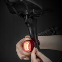 LED zadní světlo na kolo Rockbros Q2S s Smart Stop systémem + kabel USB-C - USB-A - černé