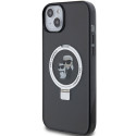 Kryt Karl Lagerfeld KLHMP15SHMRSKCK pro iPhone 15 - černá