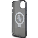 Kryt Karl Lagerfeld KLHMP15SHMRSKCK pro iPhone 15 - černá