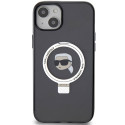 Kryt Karl Lagerfeld KLHMP15SHMRSKHK pro iPhone 15 - černá