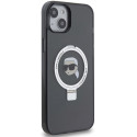 Kryt Karl Lagerfeld KLHMP15SHMRSKHK pro iPhone 15 - černá