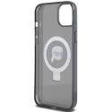 Kryt Karl Lagerfeld KLHMP15SHMRSKHK pro iPhone 15 - černá