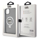 Kryt Karl Lagerfeld KLHMP15SHMRSKHK pro iPhone 15 - černá