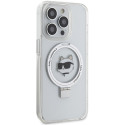 Kryt Karl Lagerfeld KLHMP15XHMRSCHH pro iPhone 15 Pro Max - white/whit