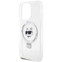 Kryt Karl Lagerfeld KLHMP15XHMRSCHH pro iPhone 15 Pro Max - white/whit