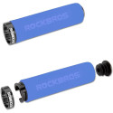 Pěnové gripy na řídítka Rockbros BT1001BLBK - modro-černé